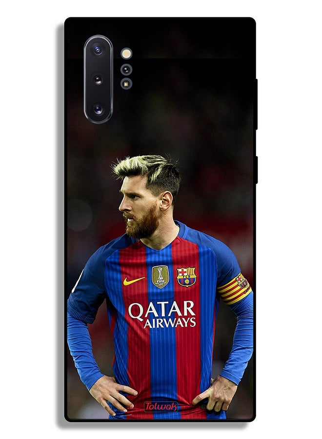 Tolwak Samsung Galaxy Note 10 Plus 4G Protective Case Cover Messi Barcelona - Image 2