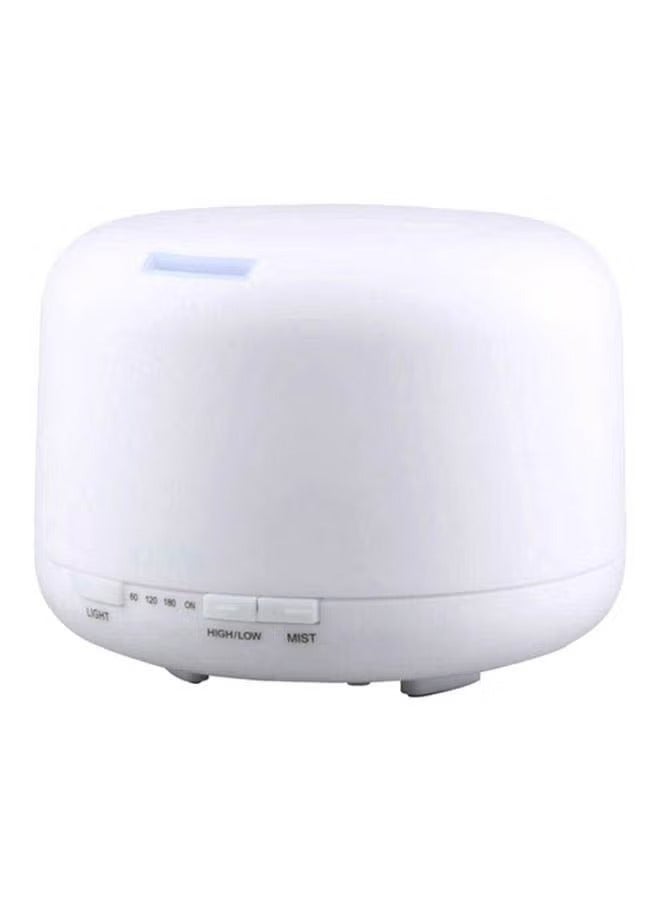 Aroma Diffuser Essential Oil Air Humidifier With 7-Colour LED Light and Remote Control, 500ml 