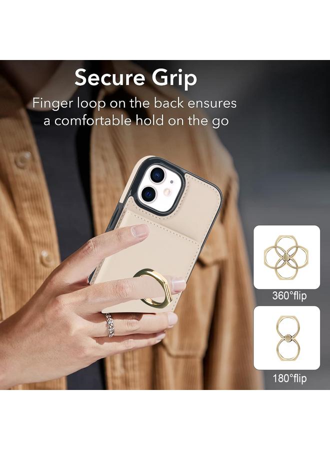 Zaboon Case For iPhone 12 mini RFID Anti-theft Card Ring Holder Phone Case - Image 3