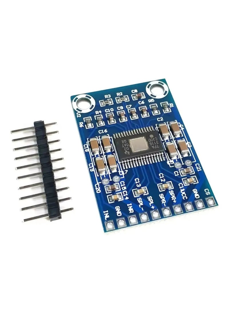 XH-M562 TPA3116D2 2.0 قناة مجلس مكبر الطاقة الرقمي (50W × 2 ، DC12-24V) - Image 1