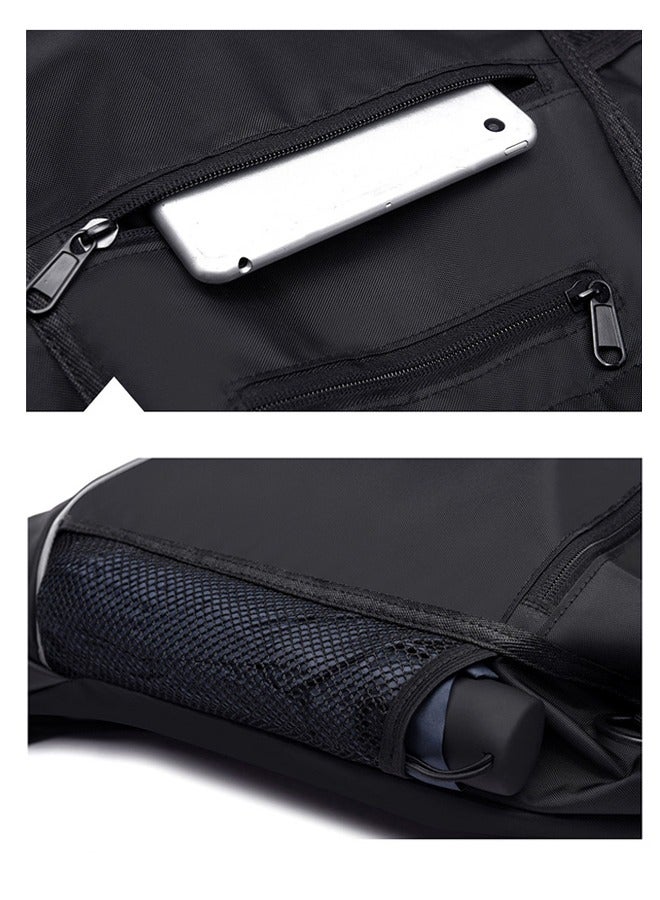Generic Backpack Basketball Large Capacity Outdoor Sports Travel Riding Bag - Image 3