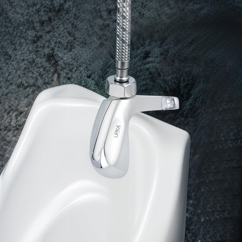 LIPKA Full Brass Urinal Spreader with Hex | Heavy Quality Urinal Spreader | Brass Urinal Spreader Male Thread | Brass Urinal Spreader For Bathroom | Chrome Finished (Pack Of 1) - Image 4