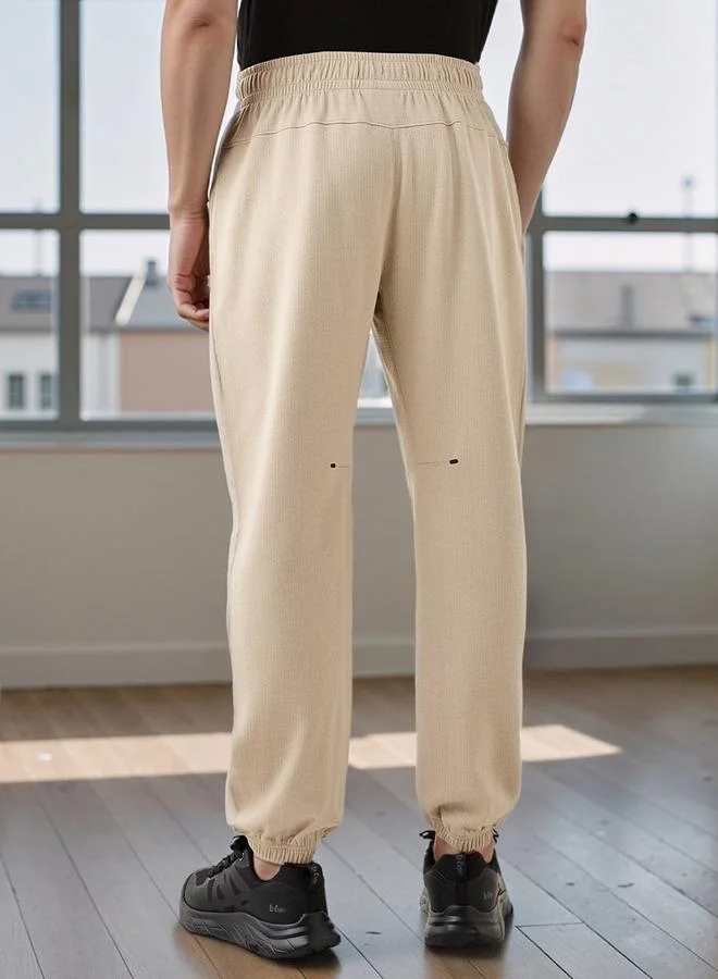 Splash Active  Regular Fit Joggers with Drawstring Closure for Men | Best Price UAE