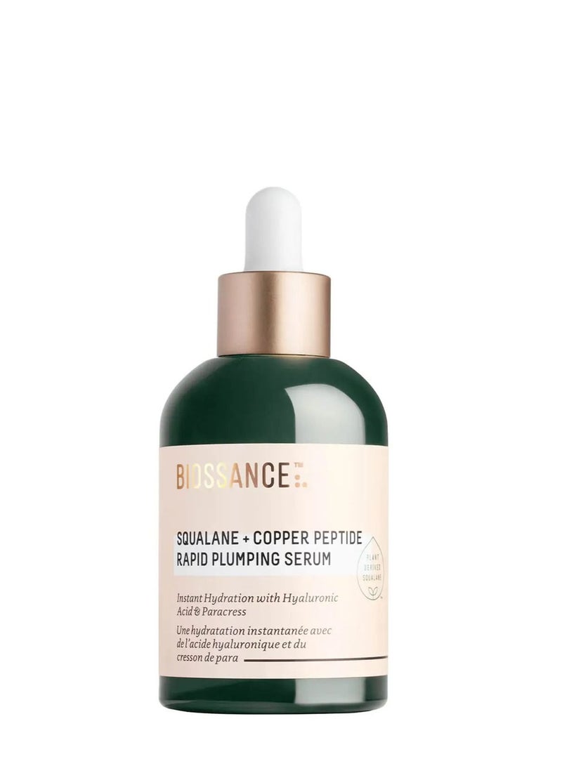 Biossance Squalane & Copper Peptide Rapid Pluming Serum 50ml - Image 1