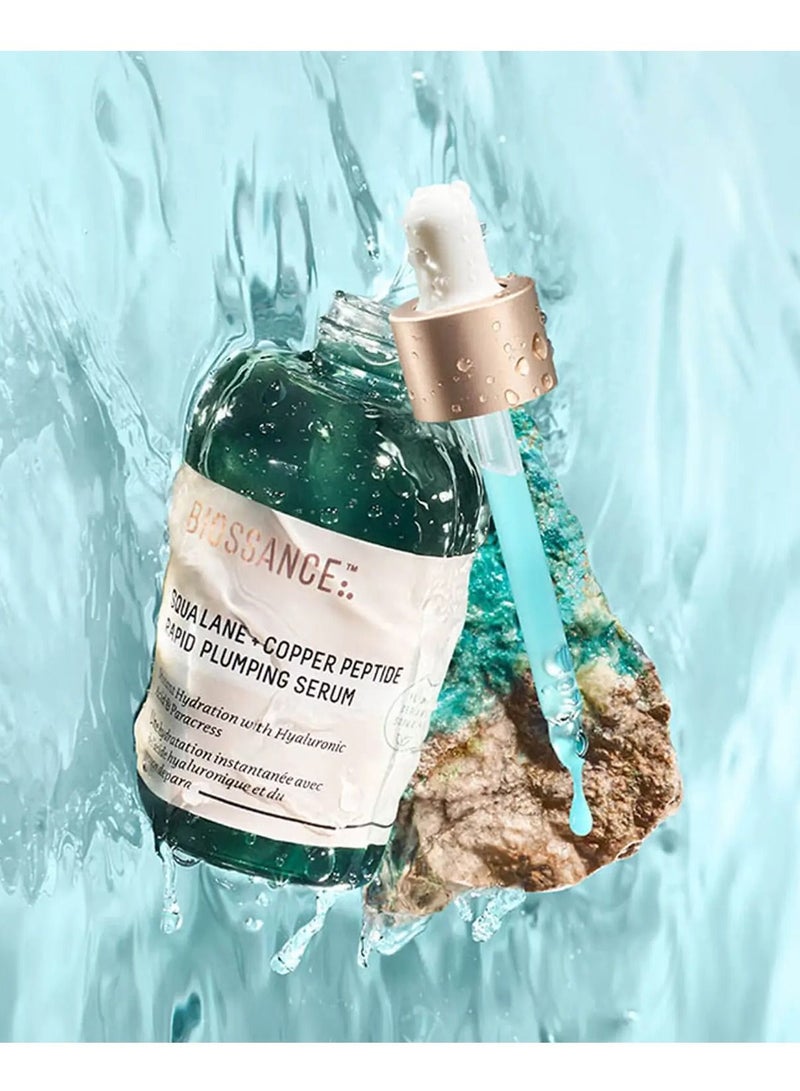 Biossance Squalane & Copper Peptide Rapid Pluming Serum 50ml - Image 2