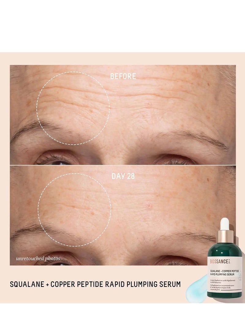 Biossance Squalane & Copper Peptide Rapid Pluming Serum 50ml - Image 3
