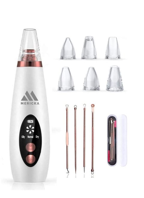 Blackhead remover with acne extractor kit