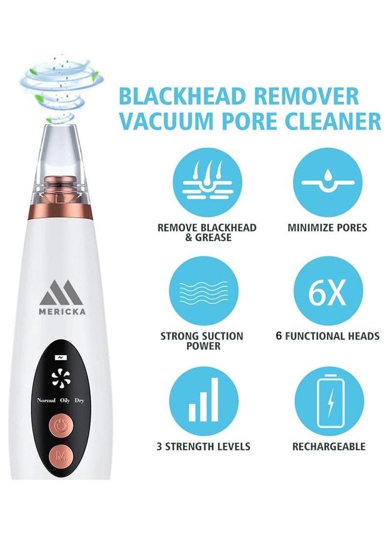 Blackhead remover with acne extractor kit