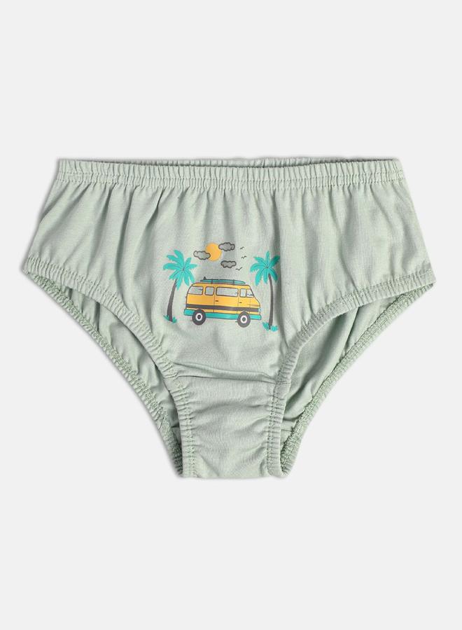 MINIKLUB Pack of 2 - Boys Cotton Knitted Briefs - Image 3