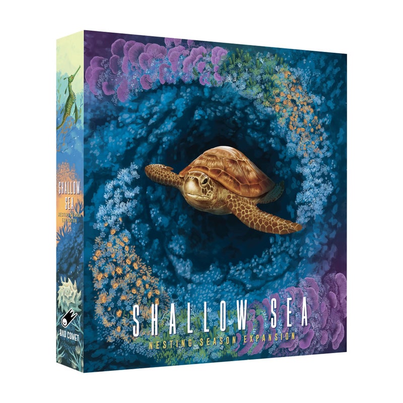 BAD COMET Shallow Sea Board Game Strategy TilePlacement Game for Adults Families 14 Players 3045 Min Play Build Coral Reef Ecosystem Ocean Puzzle Game NatureInspired Nesting Season Expansion - Image 3