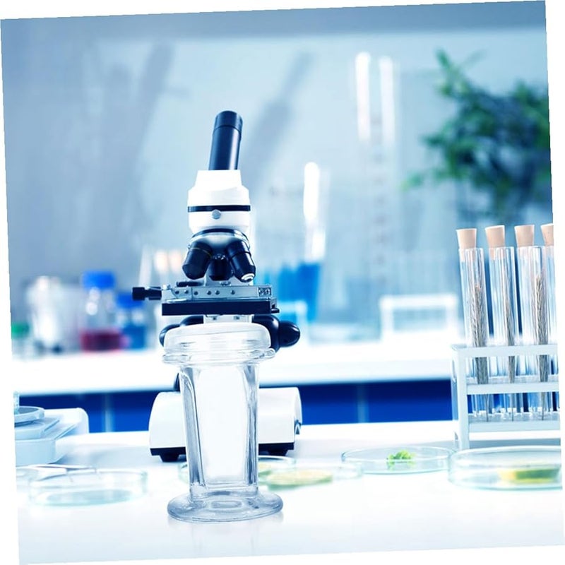 3 قطع من برطمانات التلوين الزجاجية كوبلين مع أغطية لشرائح المجهر، مختبر كيمياء عينات الأنسجة مقاومة للحرارة - Image 5