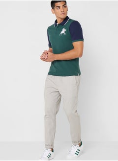 Seventy Five Colourblock Polo Shirt  - Image 4