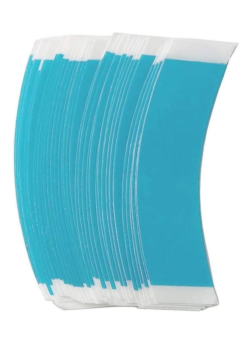 Estelle Lace Front Hair System Tape C Contour Tape Strips 36PCS Lace Front Wig Support Tape Strips Blue Liner Strong Adhesive Double Sided Hair Extensions Tape Water Proof  - Image 3