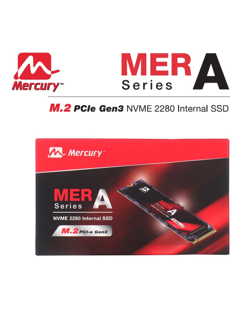 Mercury MERA-Series M.2 NVMe SSD, PCIe Gen3 x4, 2280, 3400MB/s Read Speed, 3100 MB/s Write Speed (2, TB) - Image 1