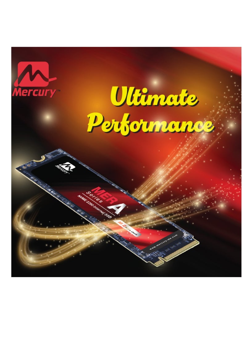 Mercury MERA-Series M.2 NVMe SSD, PCIe Gen3 x4, 2280, 3400MB/s Read Speed, 3100 MB/s Write Speed (2, TB) - Image 4