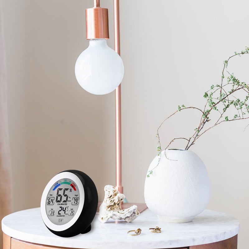Multi-functional Hygrometer Electric Temperature Gauge - Image 2