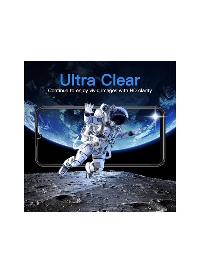 JETech 3 in 1 Matte Case for Galaxy A15 5G / 4G 6.5-Inch with 2-Pack Tempered Glass Screen Protector, Translucent Frosted Shockproof Phone Cover with Camera Protection (Black) - Image 4