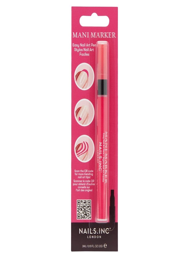 Nails Inc Nails.INC Bubblegum Pink Mani Marker Nail Art Pen - Image 1