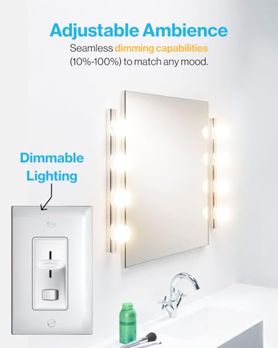 Sunco Lighting Sunco 8 Pack G25 LED Light Bulbs, Vanity Globe Bathroom Light Bulb, 450 LM, 4000K Cool White, 6W (40W Equivalent), Dimmable Mirror Vanity Decorative Bulb, E26 Base UL. - Image 5
