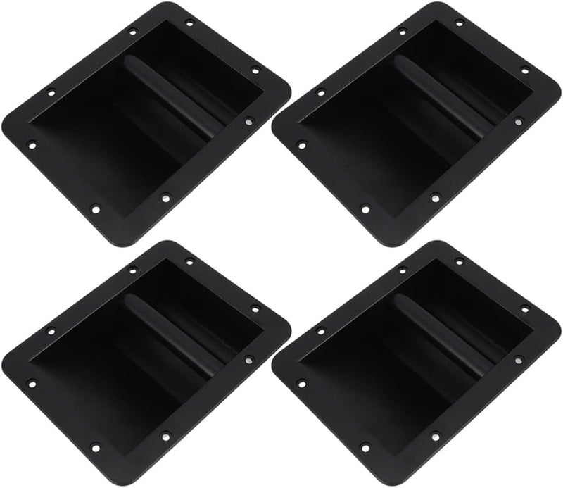 4pcs Plastic Speaker Handles Side Cabinet Replacement Handles for Amplifiers for Audio Equipment and Stage Sound Systems - Image 1