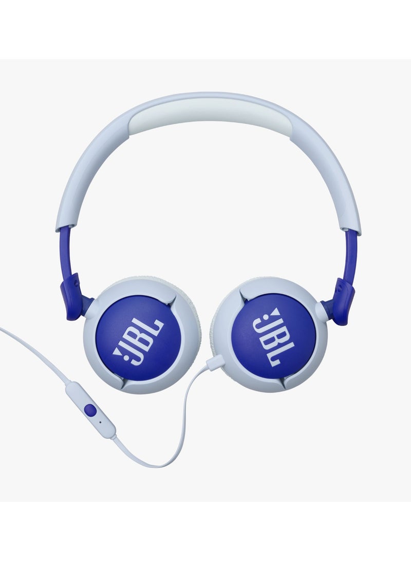 JBL Junior 320 Kid's Headphones Blue - Image 1