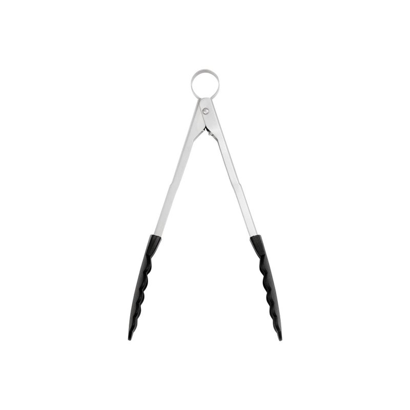 Cuisipro 12" Non stick Locking Tongs, gray and black - Image 4
