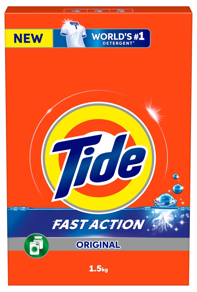 Tide مسحوق منظف الغسيل سريع المفعول - Image 1