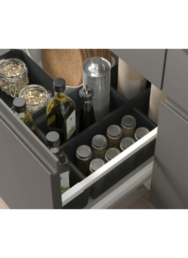IKEA (IKEA) Box, anthracite, 50x12 cm  - Image 2
