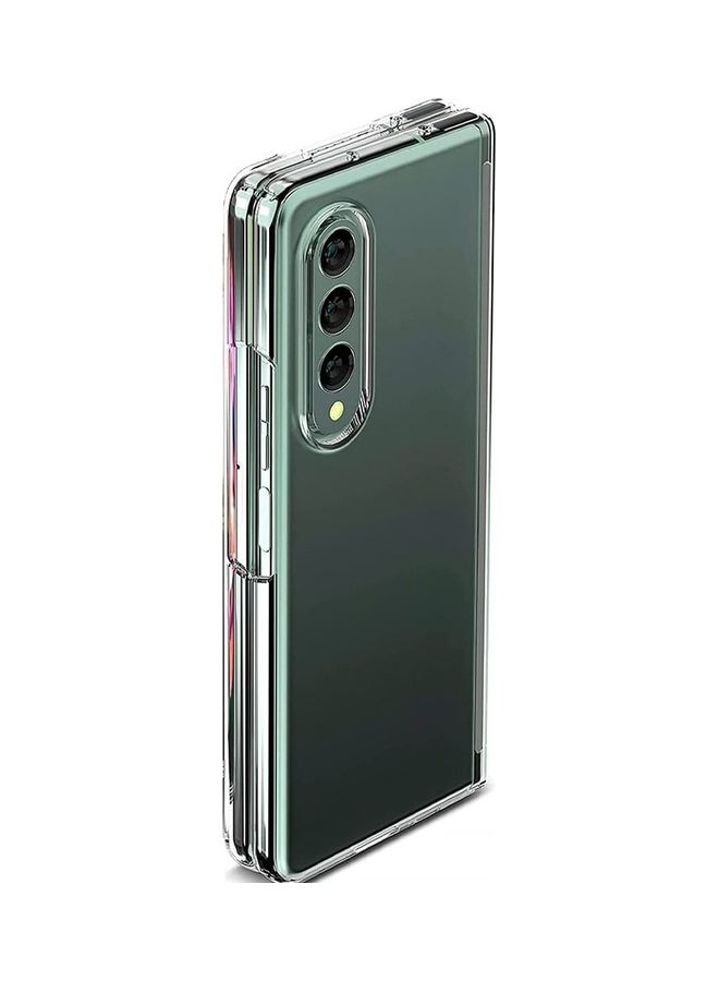 MARGOUN Samsung Galaxy Z Fold 4 Crystal Clear Case Shockproof Soft TPU Transparent Slim Protective Cover 7.6 inch Compatible with Galaxy Z Fold4 5G 2022 Release Clear - Image 2