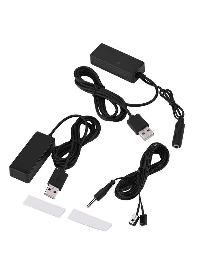 Thoraya 2.4G Through-wall Infrared Repeater IR Remote Control Extender 1 Receiver 2 Emitters  - Image 1
