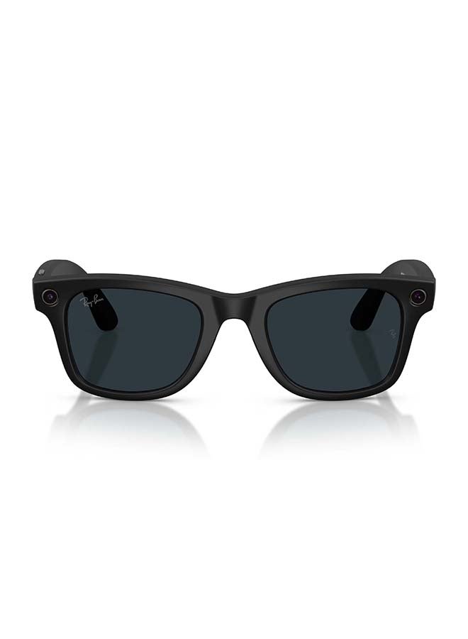 ميتا RAY-BAN Wayfarer (Gen 2) Matte Black Frame Clear to Grey Transitions Lens Standard High bridge Matte Black Clear to Grey Transitions - Image 2