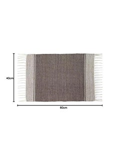 H2H H2H Cotton Multi Shades and Mixed Design Door Rug - Combo (Brown, 40cm X 60cm) - 3Pc and 5Pc  - Image 3