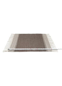 H2H H2H Cotton Multi Shades and Mixed Design Door Rug - Combo (Brown, 40cm X 60cm) - 3Pc and 5Pc  - Image 4