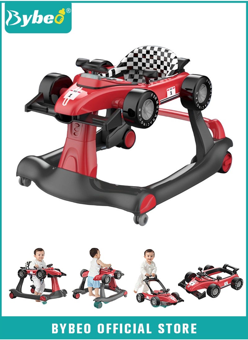 Bybeo 3 In 1 Baby Walker for Kids, Multifunctional Kids Walkers, Baby Push Walker, Toy Car for Walking with Adjustable Height and 360 Degree Universal Wheels, for Infants Boys Girls 6 to 18 Months  - Image 1