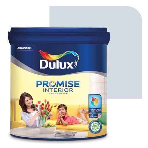Dulux Promise Interior Emulsion Paint (1L, Gentle England) | Wall paint with Chroma Brite Technology for brighter longer-lasting colors | Rich finish | Anti-chalk | Water-based | 3-year warranty - Image 1