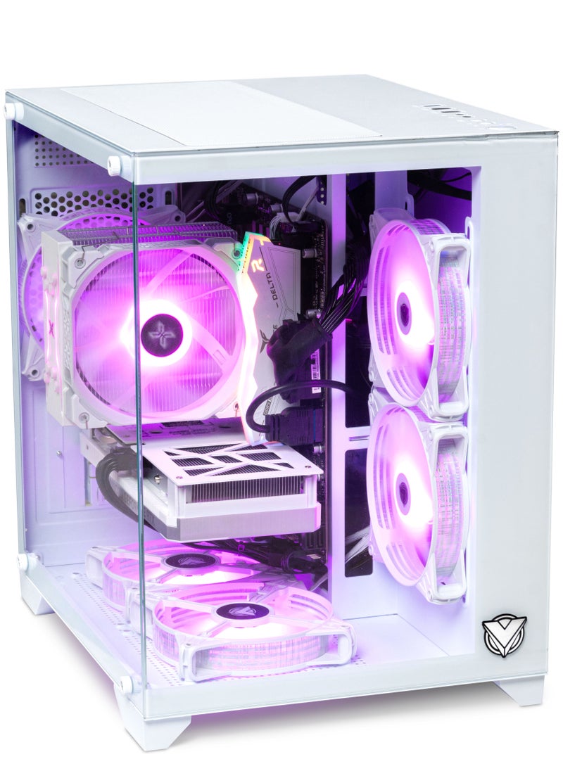 ASA - ASA Gaming PC Build Intel Core i5 12400F Graphics Card RTX 4060 Motherboard DDR5 H610M-E 16GB Memory 1000GB SSD M.2 Storage 600W Power WiFi Bluetooth Free Gift Windows 10 Pro Gaming Computer - Image 1