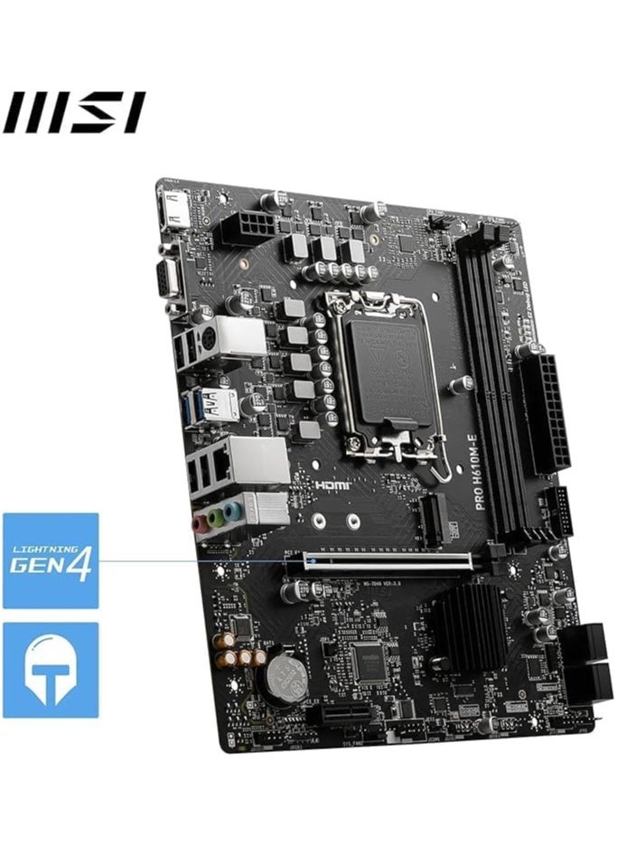 ASA - ASA Gaming PC Build Intel Core i5 12400F Graphics Card RTX 4060 Motherboard DDR5 H610M-E 16GB Memory 1000GB SSD M.2 Storage 600W Power WiFi Bluetooth Free Gift Windows 10 Pro Gaming Computer - Image 1