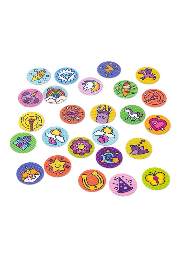 Melissa & Doug 24-Page Activity Pad and Sticker Stamper, 300 Sticker Dog Creative Play Travel Toy for Girls and Boys 3+  - Image 3