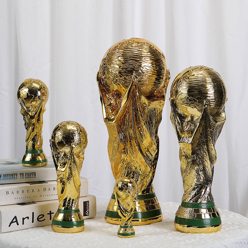 كأس هيركوليس من الراتنج نموذج كأس العالم تذكارات مشجعي كرة القدم - Image 4