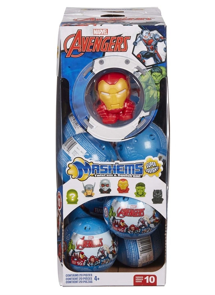 MASHEMS - Mashems - Marvel Avengers - Gravity Display - Sphere Capsule S10 GITD - Image 1