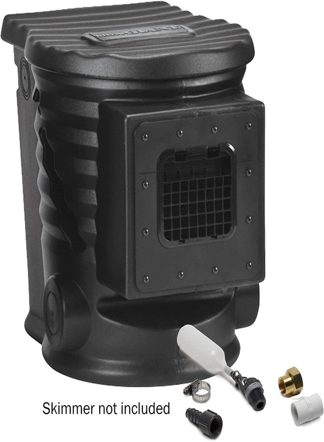 ليتل جايانت صمام تعبئة تلقائي/صمام ضخ من ليتل جاينت AFV-GH، للبرك والنوافير والمعالم المائية وأحواض السمك أو الخزانات، أبيض/أسود، 566286 - Image 3