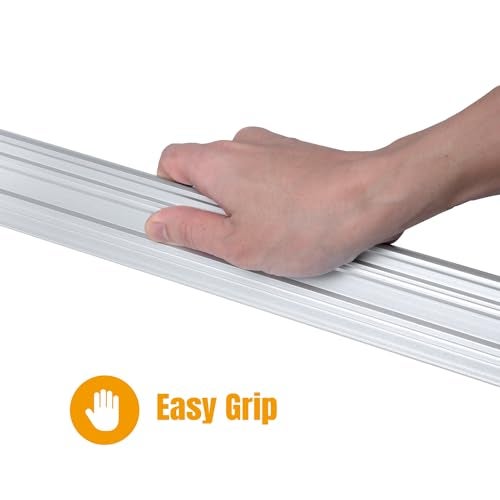 POWERTEC 24 Inch Machinist Aluminum Straight Edges, with .001'' Tolerance for Checking Surface Warp, Marking/Scribing Lines - Used w/Feeler Gauges for Automotive Repairs, Cylinder Head Checks (71227) - Image 4