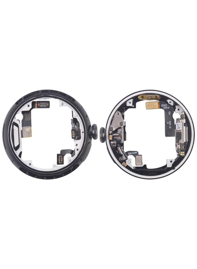 erorex For Google Pixel Watch 2 2023 G4TSL GC3G8 GD2WG Middle Frame Bezel Plate with Crown Spin Axis Flex Cable - Image 1