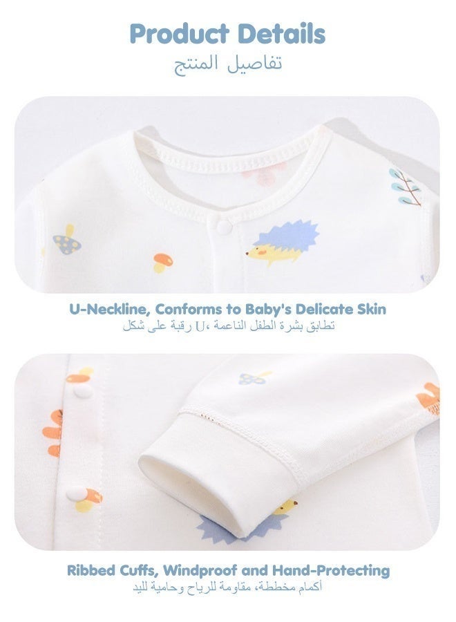 ASIV 22-Piece Newborn Gift Set – Newborn Baby Essentials Gift Set, Baby Clothing & Accessories Set for Boys and Girls, High-Quality Cotton, Exquisite Gift Box Packaging, Suitable for All Seasons (Spring, Summer, Autumn, Winter). - Image 5