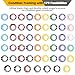 Grajar 52 Unique DND Miniatures Condition Rings 92 PCS Status Effects Markers Including 5 Customizable Blank Rings Ideal for Dungeons and Dragons 5th Edition Best DND Gifts for DM - Image 4