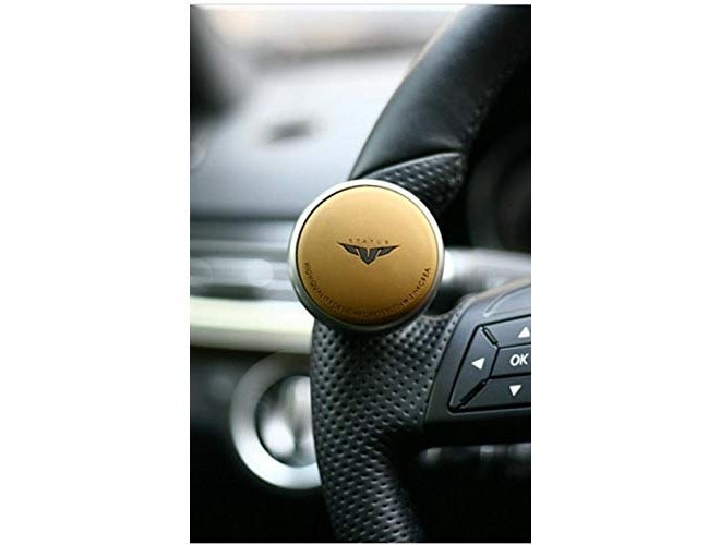 Guance Status Vehicle Steering Knob/Power Handle(Made in Korea) Beige Color for Mahindra XUV 500 - Image 1