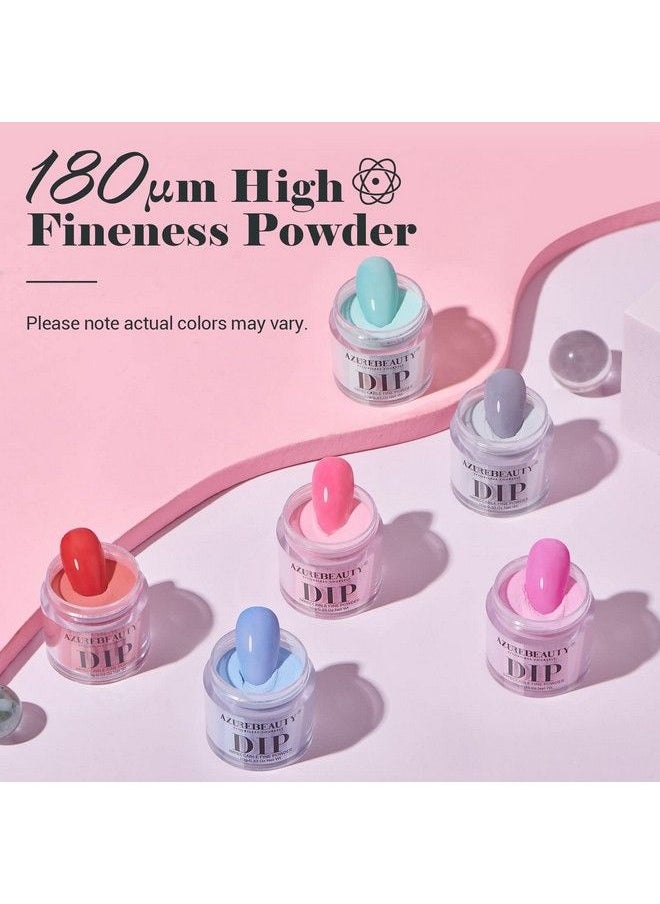 AZUREBEAUTY Color Changing Dip Powder Nail Set Grey Blue Green Pink Red 6 Pcs Trend Ombre Temperature Mood Dipping Powder French Nail Art Manicure Diy Salon Gifts No Need Nail Lamp Cured  - Image 4