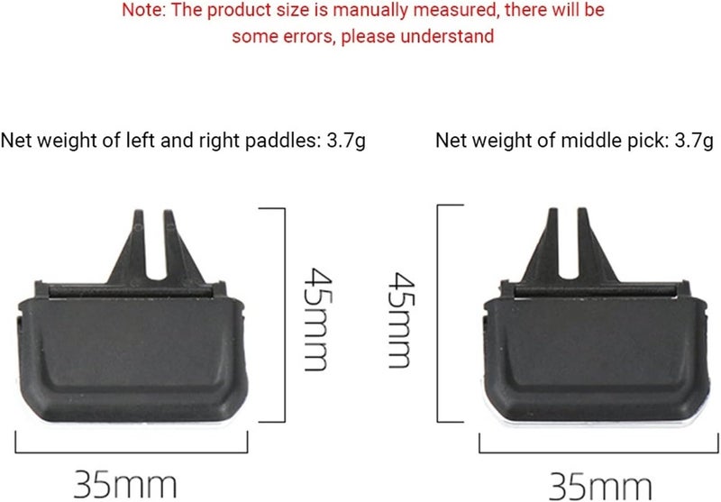 Wivplex A/C Air Vent Outlet Tab Repair Kit for VW Tiguan L - Image 2