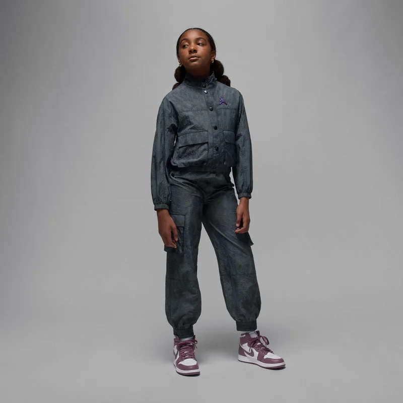 Jordan Kids' Jeans And Bling Logo Jacket