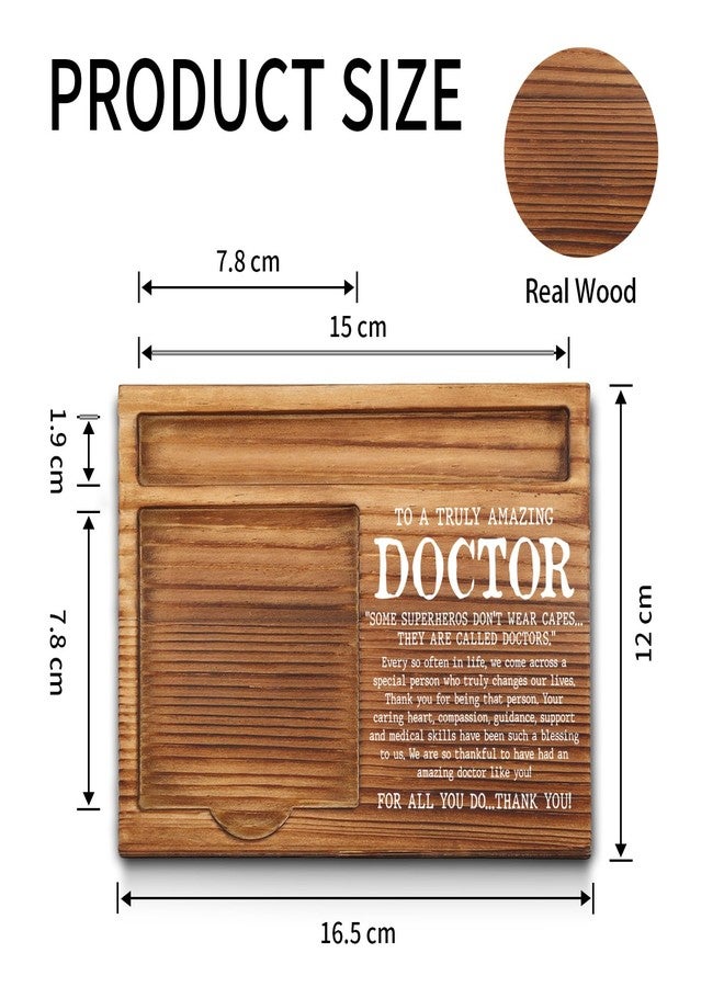 akeke Doctor Sticky Note Holder, Thank You Doctor Gifts, Doctor Appreciation Gifts, Doctor Office Desk Self-Stick Note Pad Holders GSH344 - Image 2